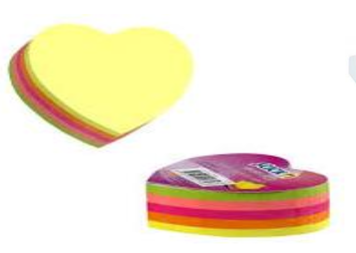 Post-it format cœur